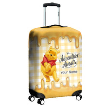 Load image into Gallery viewer, Personalized Winnie the Pooh Luggage Cover Custom Name Travel Gift
