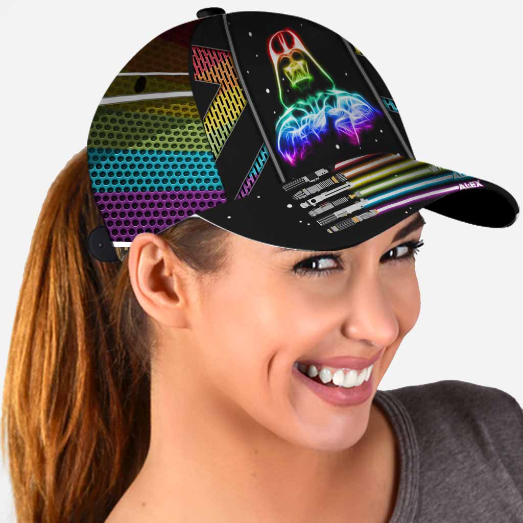 Personalized LGBT Support Cap with Custom Name - Classic Snapback Hat