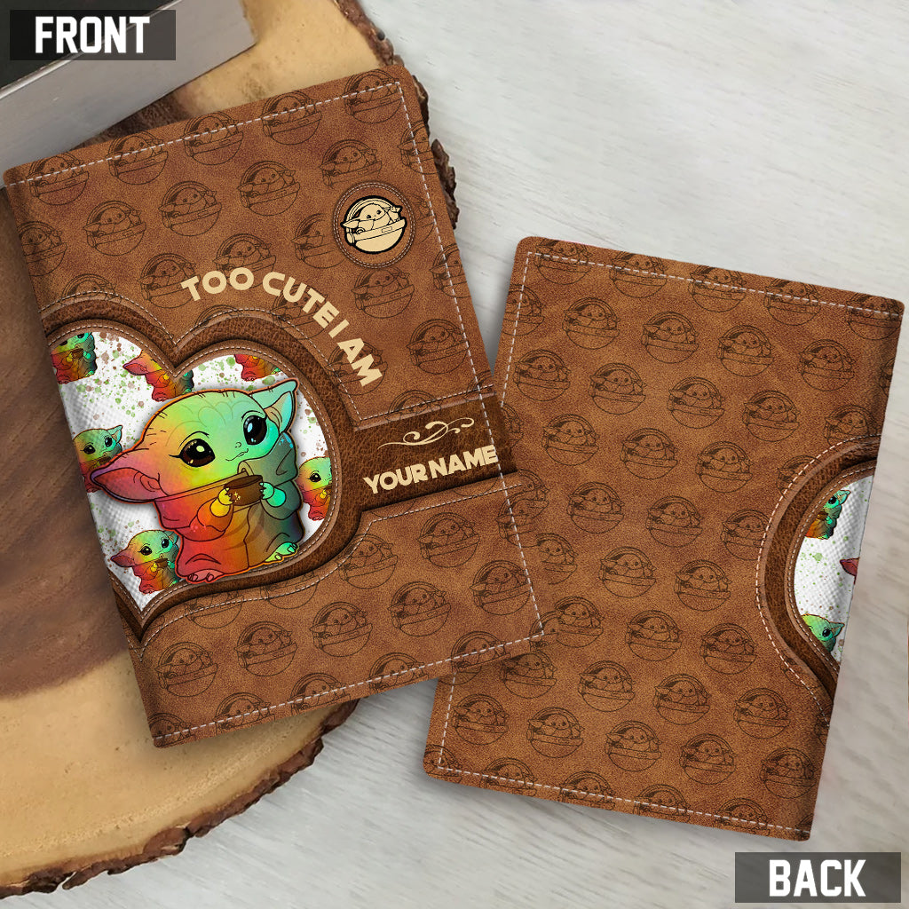 Personalized Cute Child Passport Holder Custom Name Gift