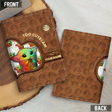 Load image into Gallery viewer, Personalized Cute Child Passport Holder Custom Name Gift
