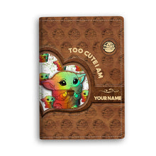 Load image into Gallery viewer, Personalized Cute Child Passport Holder Custom Name Gift
