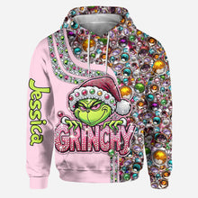 Load image into Gallery viewer, Custom Name Grinch Christmas Hoodie &amp; Leggings Gift Set
