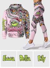 Load image into Gallery viewer, Custom Name Grinch Christmas Hoodie &amp; Leggings Gift Set
