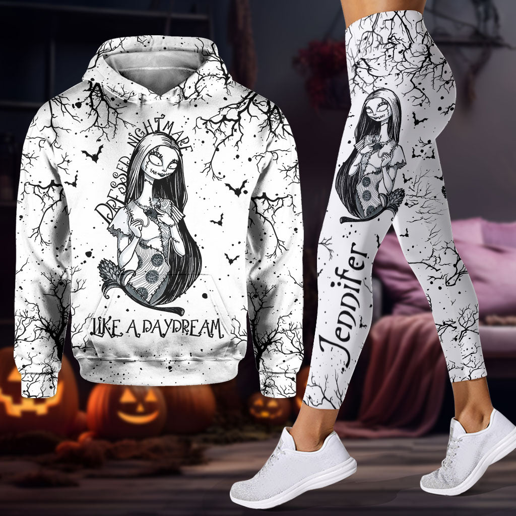 Personalized Nightmare Hoodie and Leggings Unique Gift for Her