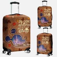 Load image into Gallery viewer, Personalized Disney Luggage Cover Custom Name Travel Gift
