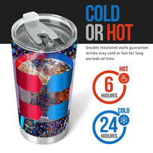 Load image into Gallery viewer, Personalized Disney Tumbler with 3D Print for Birthdays &amp; Graduations
