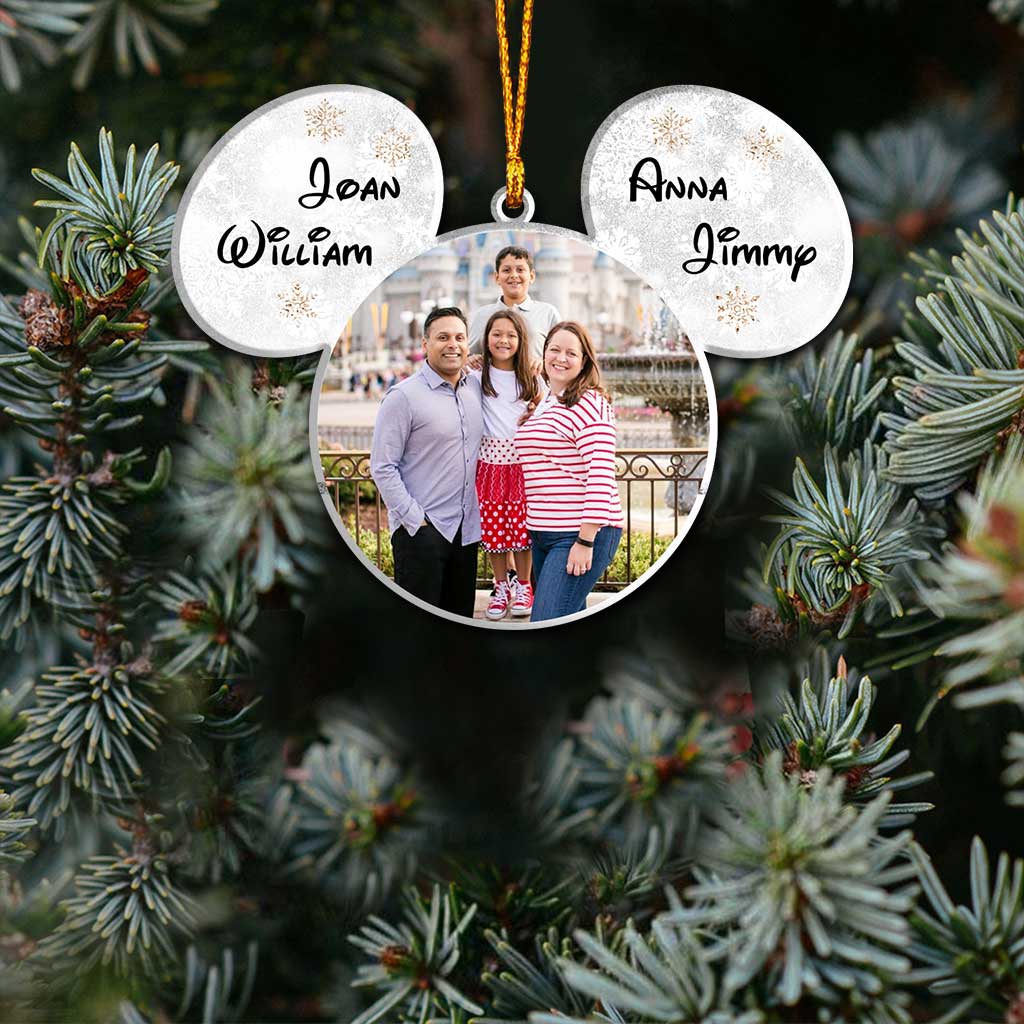 Personalized Mouse Ornament Custom Name Christmas Gift