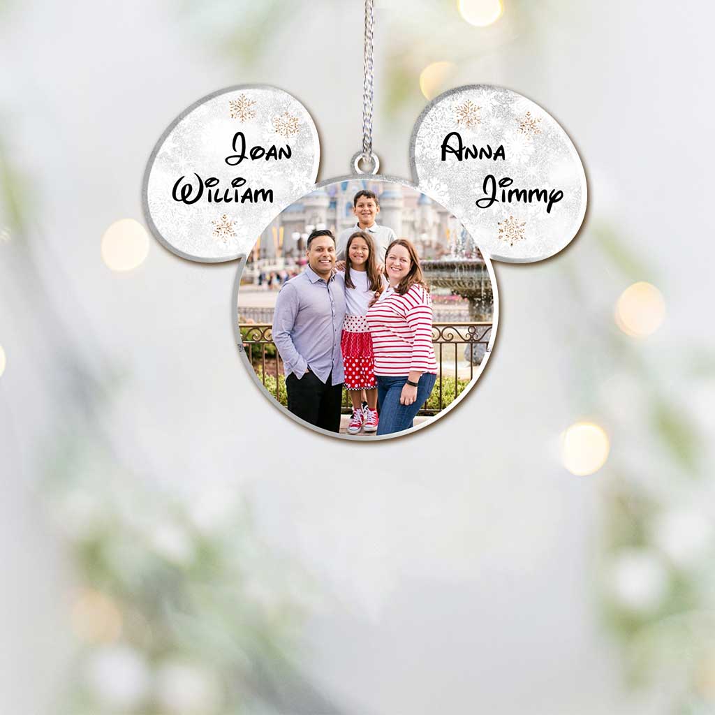 Personalized Mouse Ornament Custom Name Christmas Gift
