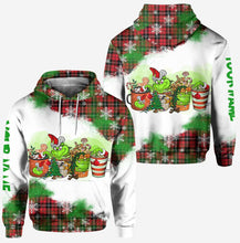 Load image into Gallery viewer, Personalized Christmas Hoodie and Leggings Set Custom Name Holiday Gift
