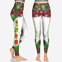 Load image into Gallery viewer, Personalized Christmas Hoodie and Leggings Set Custom Name Holiday Gift
