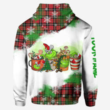 Load image into Gallery viewer, Personalized Christmas Hoodie and Leggings Set Custom Name Holiday Gift
