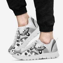 Load image into Gallery viewer, Personalized Nightmare Sneakers Custom Design Halloween Gift
