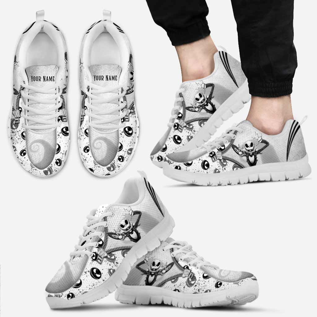 Personalized Nightmare Sneakers Custom Design Halloween Gift