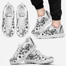 Load image into Gallery viewer, Personalized Nightmare Sneakers Custom Design Halloween Gift
