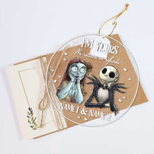 Load image into Gallery viewer, Personalized LED Acrylic Ornament Christmas Gift for Couples
