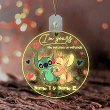 Load image into Gallery viewer, Personalized LED Acrylic Ornament Custom Name Christmas Gift

