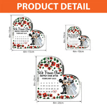 Load image into Gallery viewer, Personalized Acrylic Plaque with Custom Names and Date Gift
