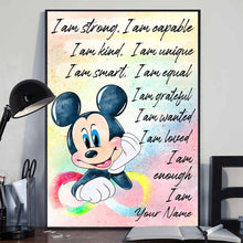 Load image into Gallery viewer, Personalized Autism Awareness Poster with Inspirational Quotes for Kids
