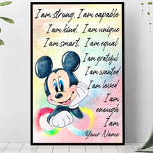Load image into Gallery viewer, Personalized Autism Awareness Poster with Inspirational Quotes for Kids
