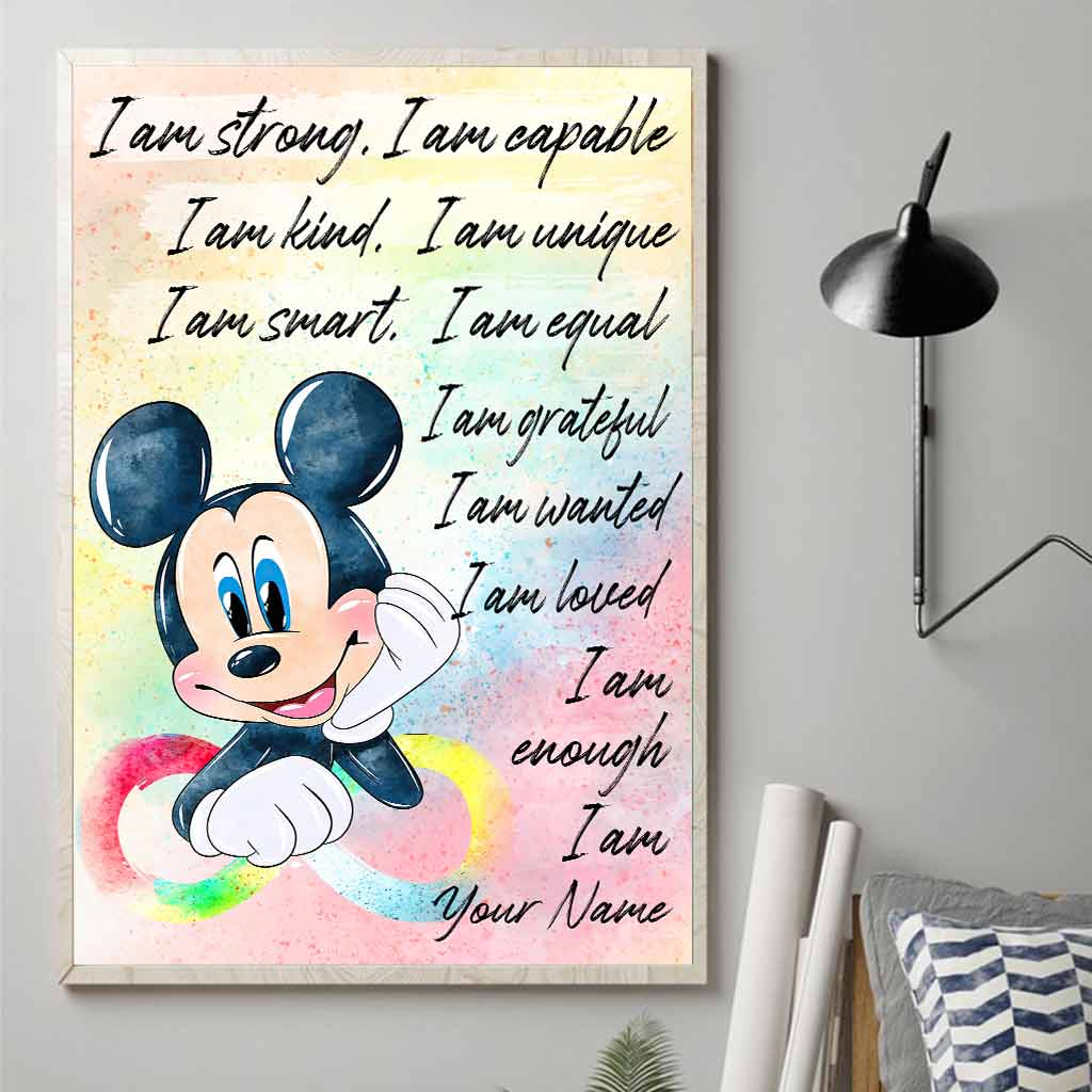Personalized Autism Awareness Poster with Inspirational Quotes for Kids