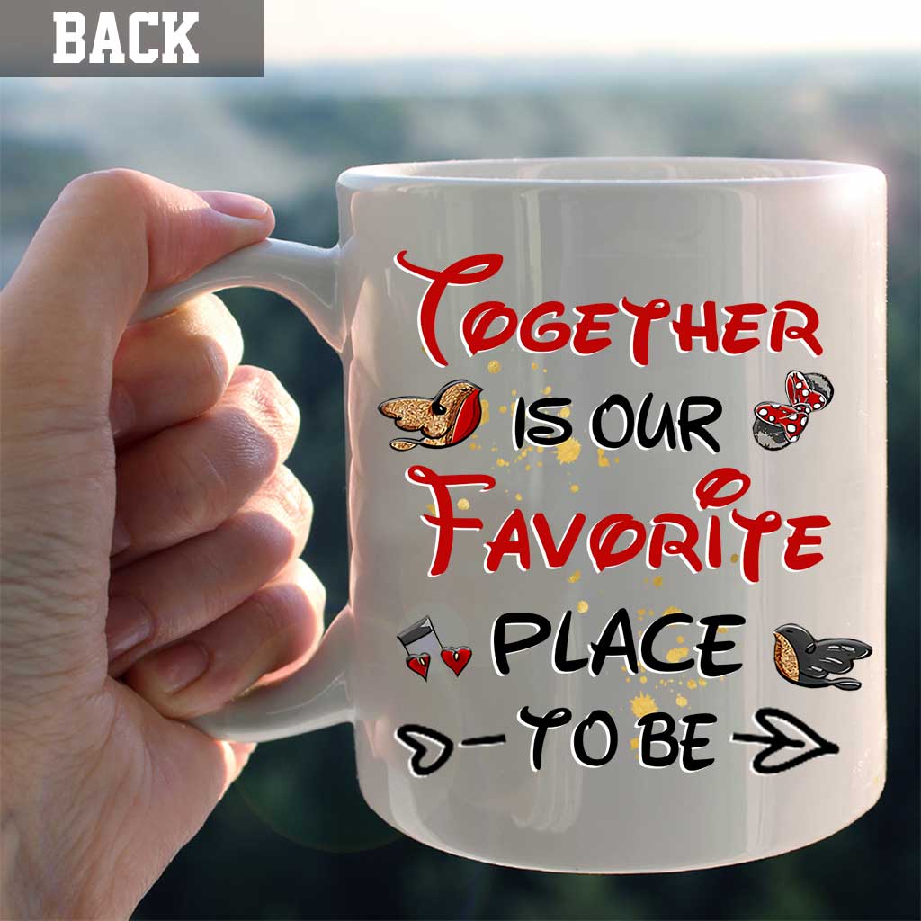 Personalized Couple Mug with Names - Perfect Engagement Gift