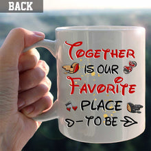 Load image into Gallery viewer, Personalized Couple Mug with Names - Perfect Engagement Gift
