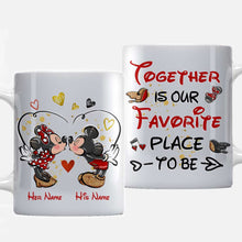 Load image into Gallery viewer, Personalized Couple Mug with Names - Perfect Engagement Gift
