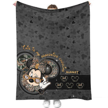 Load image into Gallery viewer, Personalized Cuddling Blanket for Grandma with Grandkids Names
