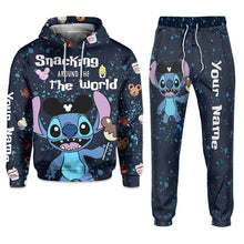 Load image into Gallery viewer, Personalized Ohana Hoodie and Sweatpants Custom Name Gift
