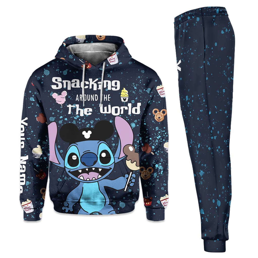 Personalized Ohana Hoodie and Sweatpants Custom Name Gift