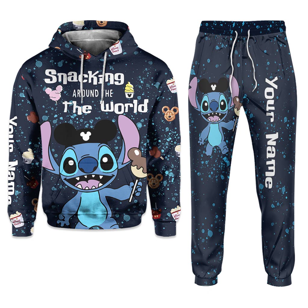 Personalized Ohana Hoodie and Sweatpants Custom Name Gift