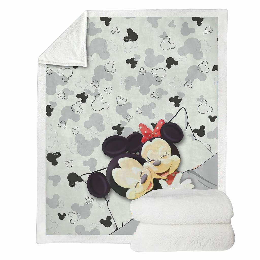 Personalized Snuggle Blanket with Custom Names for Couples