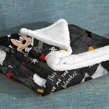Load image into Gallery viewer, Personalized Leave Me Alone Blanket Custom Name Gift for Kids
