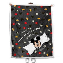 Load image into Gallery viewer, Personalized Leave Me Alone Blanket Custom Name Gift for Kids
