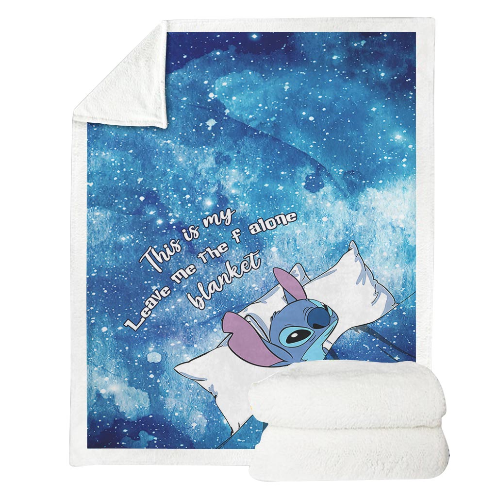 Personalized Cozy Ohana Blanket with Custom Name Gift
