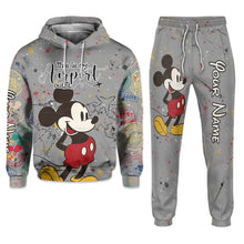 Load image into Gallery viewer, Personalized Mickey Mouse Hoodie &amp; Sweatpants Outfit for Kids
