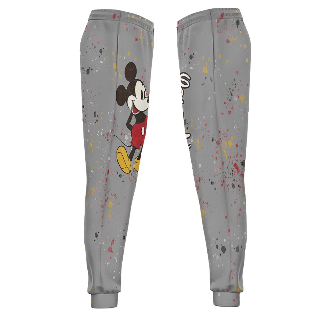 Personalized Mickey Mouse Hoodie & Sweatpants Outfit for Kids