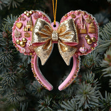 Load image into Gallery viewer, Personalized Mouse Ears Ornament Custom Design Gift for Christmas
