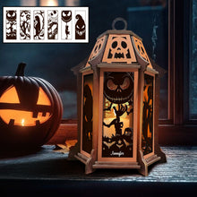 Load image into Gallery viewer, Personalized Nightmare Before Christmas Laser Cut Lantern Gift
