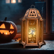 Load image into Gallery viewer, Personalized Nightmare Before Christmas Laser Cut Lantern Gift
