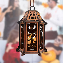 Load image into Gallery viewer, Personalized Nightmare Before Christmas Laser Cut Lantern Gift
