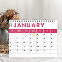 Load image into Gallery viewer, Personalized Wall &amp; Desk Calendar Custom Name 2025 Gift for Kids
