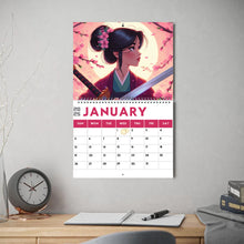 Load image into Gallery viewer, Personalized Wall &amp; Desk Calendar Custom Name 2025 Gift for Kids
