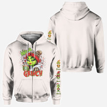 Load image into Gallery viewer, Personalized Christmas All Over Shirt for Mom &amp; Dad - Grinch Design
