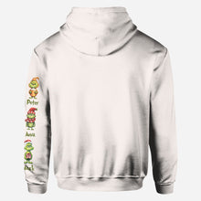Load image into Gallery viewer, Personalized Christmas All Over Shirt for Mom &amp; Dad - Grinch Design
