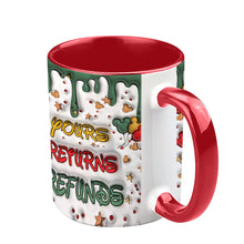 Load image into Gallery viewer, Personalized Accent Mug with Two-Tone Design for Couples
