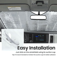 Load image into Gallery viewer, Personalized Nightmare Car Sunshade Custom Names Gift for Couple
