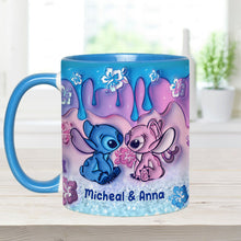 Load image into Gallery viewer, Personalized Ohana Accent Mug Unique Gift for Couples
