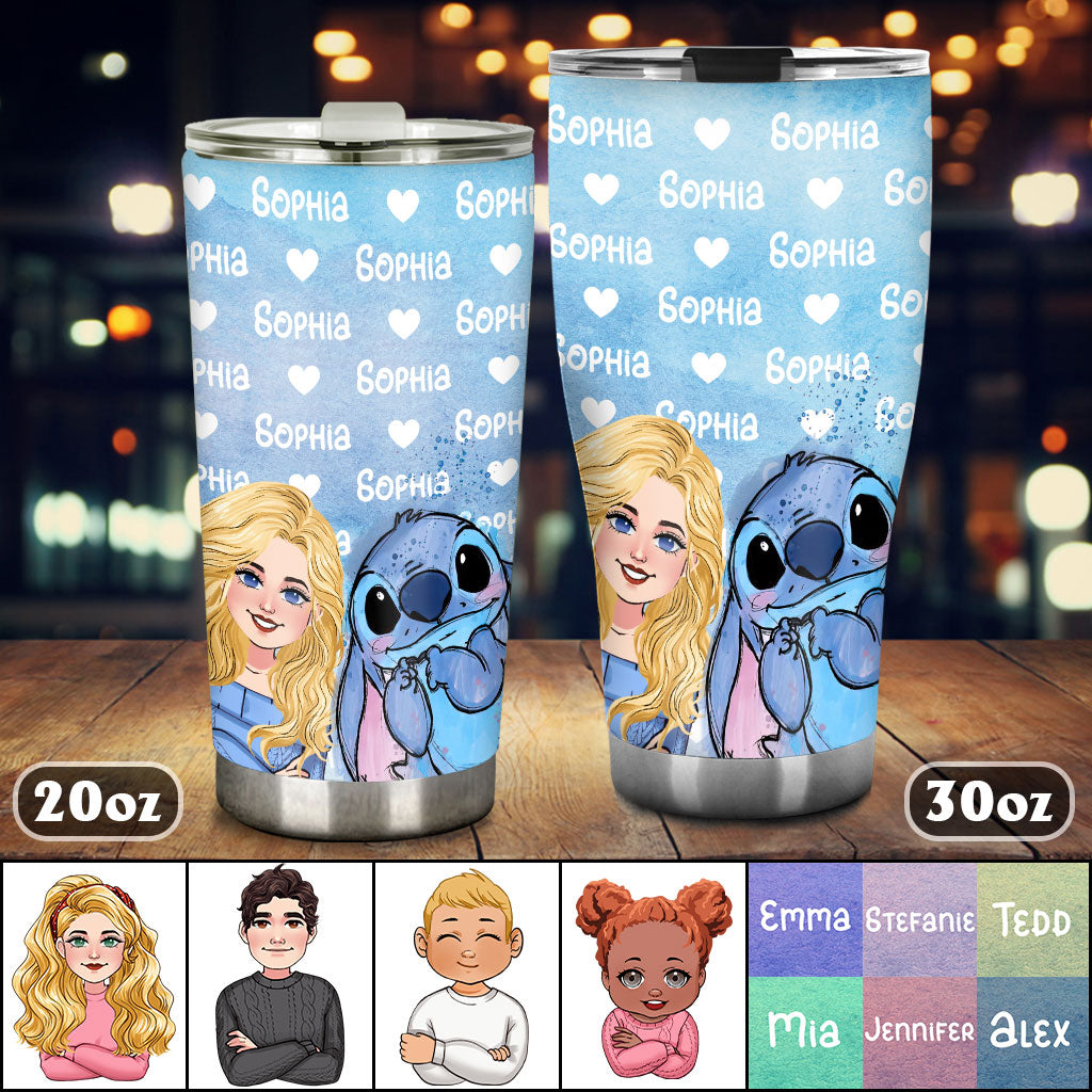 Personalized Ohana Tumbler Custom Name Gift for Kids | GradoCreations