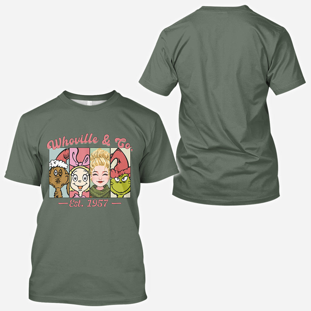 Personalized Whoville & Co. Christmas All Over Shirt Gift